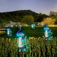thumbnail image 4 of Meitianfacai Solar Peacock Rain Gauge Solar Peacock Plug-in Outdoor Decorative Light, 4 of 9