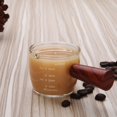 thumbnail image 4 of 75ml Italian Espresso Glass Cup with Wooden Handle - Heat-Resistant Borosilicate Glass, Measurement Scale, Single Spout, Minimalist Design for Perfect Espresso Brewing and Serving, 4 of 5