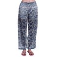 thumbnail image 4 of Moomaya Ensemble de Pyjama à Manches Longues et Shorts pour Femmes, Pyjama en Satin à Boutons pour Femmes, 4 of 6