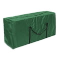 thumbnail image 1 of yuksok Christmas Tree Storage Bag Oxford Material Heavy Duty Xmas Storage Container (Green) 122x39x55cm, 1 of 9