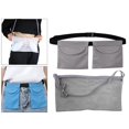 thumbnail image 3 of Support de Vidange Réglable avec Design en Maille de Douche Double Pochette de Vidange Personnel Gris, 3 of 8
