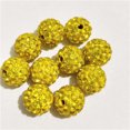 thumbnail image 4 of Perles Intercalaires en Diamant 10mm 100 Pcs pour Vêtements Faits Main DIY, 4 of 5