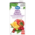 thumbnail image 1 of Great Value 100% Fruit Punch 1L, 1 of 5