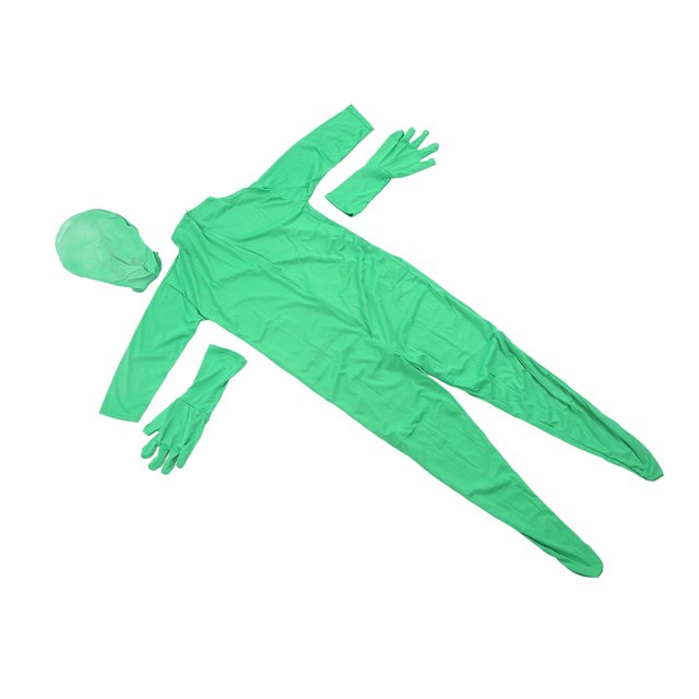 Ymiko Ensemble Écran, Body Écran Vert Design Séparé avec Fermeture Éclair pour Film