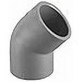 thumbnail image 2 of Charlotte Pipe PVC 08309 1400HA 1 Po. Agenda PVC 80 45 Degrés Glisse x Glisse Coude, 2 of 2