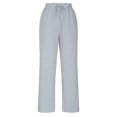 thumbnail image 4 of FNFYFH Clearance Plus Size Comfortable Ladies Linen Trousers Loose, 4 of 6