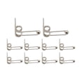 thumbnail image 1 of Xuanheng 10 Pcs Ressorts de Torsion Double Retour Métal pour Fer à Friser Outil à Cheveux 28mm, 1 of 7