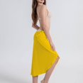 thumbnail image 4 of Ladies Sling Midi Dress Asymmetric Solid Color Slim Fit Backless Vacation Outfit, 4 of 8
