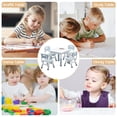 thumbnail image 4 of Kids Table and 4 Chairs Set, Height Adjustable Toddler Table and Chair Set, Graffiti Desktop, Children Multi-Activity Table for Classroom/Daycare/Home, 4 of 8