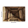 thumbnail image 3 of Multicolour Entrance Door Mat, Absorbent Nonslip Foot Mat with Stereoscopic Visual Effect, Decorative Floor Covering for Home, Bathroom, and Kitchen, 60x40 cm, 3 of 6