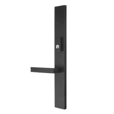 Multi Point Lock Trim Set – Brass 16″x2″ Lucca | Satin Nickel & Black Matte Finish | Active Keyed & Dummy | LH & RH Handed