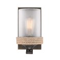thumbnail image 2 of Golden Lighting 1048-BA3 GMT-CS 3 Light Bath Vanity, Gunmetal Bronze & Clear Sandblasted, 2 of 4
