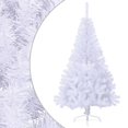 thumbnail image 1 of vidaXL Demi-Arbre de Noël Artificiel avec Support Blanc 120 cm PVC, 1 of 5
