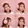 thumbnail image 4 of TFixol Razer Kraken Kitty Gaming Headset TNX 7.1 Surround Sound Headset with Active Noise Reduction Microphone 50mm Driver Unit Quartz, 4 of 8