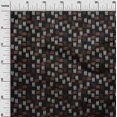 thumbnail image 2 of oneOone Polyester Lycra Fabric Brush Stroke Ikat Decor Fabric Printed BTY 56 Inch Wide, 2 of 4
