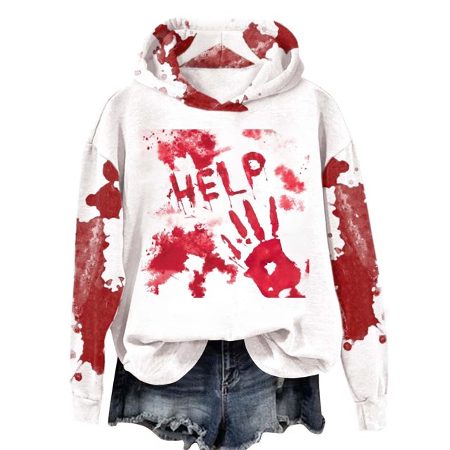 WEAIXIMIUNG Chandail en Molleton Camouflage pour Femmes Imprimé Décontracté Ample à Capuche
