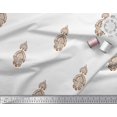thumbnail image 2 of Soimoi Rayon Crepe Fabric Floral Block Print Fabric by The Yard 46 Inch Wide, 2 of 3