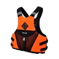 thumbnail image 4 of Quzzie Adult Kayak Vest Multipurpose Life Jacket for Canoeing Water Sports Kayaking L Orange, 4 of 8