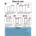 thumbnail image 4 of Maytalsory Waterproof Phone Pouch Fishing Smartphone Dry Bag with Lanyard Sealing Portable Protector Skiing Protection Case White 1Set, 4 of 6