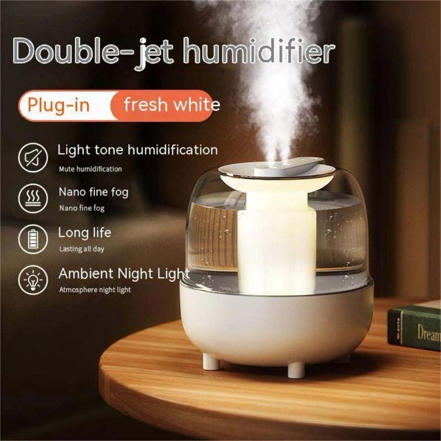 4L humidifier heavy fog air office desktop digital display spray aromatherapy