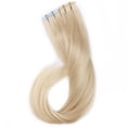 thumbnail image 2 of Tape in Human Hair Extensions Highlight Balayage Long Straight Soft hair, 2 of 6