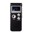 thumbnail image 1 of Enregistreur Vocal Numérique Enregistreur Activé par la Voix pour Conférences, Réunions, Entrevues Enregistreur Audio 8 Go Mini Portable Dictaphone à Ruban avec Lecture, USB, MP3, 1 of 9