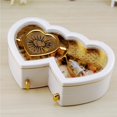 thumbnail image 3 of ruzhgo Sweet Heart Shape Musical Ballerina Girl Figurines Jewelry Box Storage Case for Girls, 3 of 6