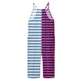 thumbnail image 5 of Girls Romper Striped Rompers for Girls Loose Casual Rompers with Pockets Cute Teen Clothes 8-10 Y, 5 of 5