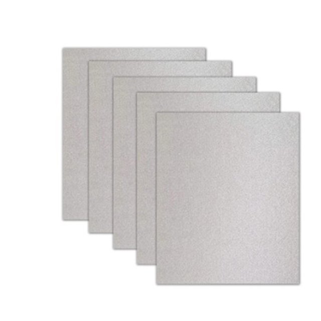 5x Four à Micro-Ondes Universel Guide d'Ondes Mica Feuille de Remplacement Taille de Découpe en Maille