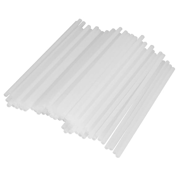 White Paper Lollipop Sticks, Cake Pop Sticks, Sucker Sticks for Cookies, Rainbow Candy, Chocolate, Cake Topper (Dia 3mm) 100 Count, 3.94 Inches