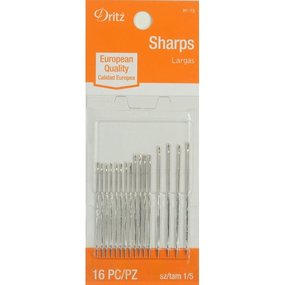 Prym Sewing Sharps Hand Needles, Assorted Sizes