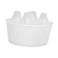 thumbnail image 2 of GROWTH TANK Flower Pot Planters Organizer Water Level Indicator Plant Containers,Hydroponics Flower Pot for 14cm Bulb Kitchen Indoor White, 2 of 9