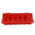 thumbnail image 1 of Automatic Poultry Feeder Trough for Chicks Quail Small Birds Feed Dispenser Adjustable Durable Plastic Outdoor Bird Care Tool, 1 of 5