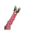 thumbnail image 2 of Honganda Ladies Long Stockings, Printing Tight Leggings Elastic Render Pants, 2 of 9