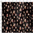 thumbnail image 4 of Soimoi Blue Heavy Canvas Fabric Tumble Stone Abstract Decor Fabric Printed Yard 58 Inch Wide, 4 of 5