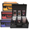 thumbnail image 1 of Panopply SLAB ARMOR 120+ 3 Row Psa Graded Card Storage Box Graded Card Case Psa Slab Case for Graded Cards Psa Card Case Baseball Card Cases for Sports Cards Storage (BLACK), 1 of 9