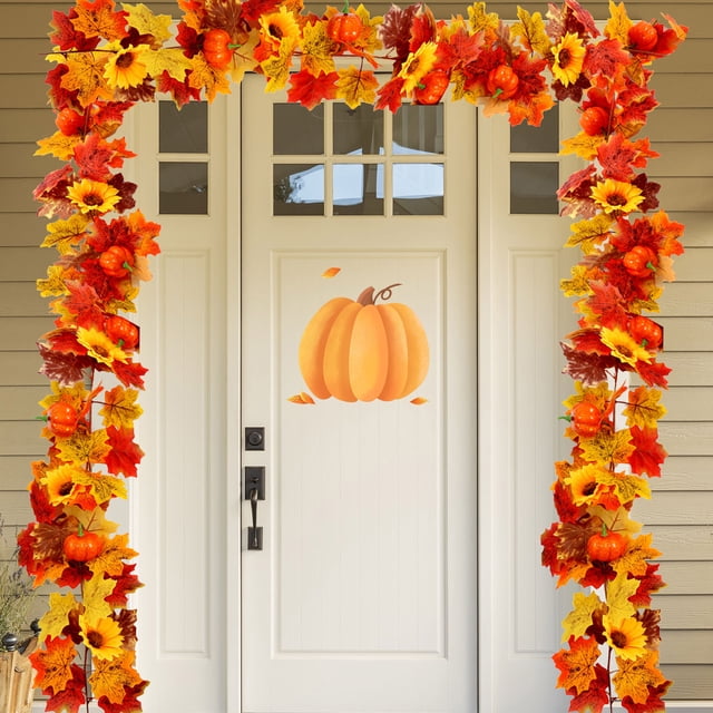 Yhmxh Simulation Maple Leaf Rattan Wholesale Europe And The United States Home Decoration Simulation Maple Leaf Scenic Arrangement Simulation Maple Leaf Wall Mounted Maple Leaf Rattans