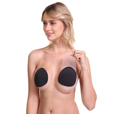 XZNGL Backless Strapless Bra Push Up Women Sticky Bra Strapless Backless Bra Adhesive Bra Invisible Push Up Bra Strapless Backless Bra Push Up Strapless Bra for Women Push Up Adhesive Bra Push Up