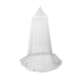 thumbnail image 2 of Baldaquin de Lit, Baldaquin de Lit Universel en Dôme avec Moustiquaire Suspendue pour Hamacs et Lits de Bébé de Taille Simple à Simple, Double, Extérieur Intérieur, 2 of 7