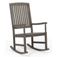 thumbnail image 1 of Noble House Arcadia Outdoor Acacia Wood Rocking Chair in Gray, 1 of 13