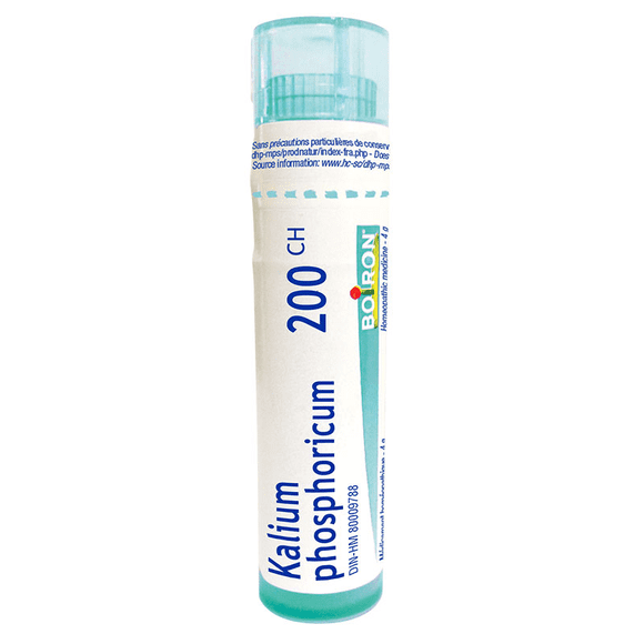 Boiron Kalium Phosphoricum 200 Ch – Médicament Homéopathique Individuel - 4 g (Env. 80 Granules)
