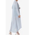 thumbnail image 4 of TheMogan Cardigan Long à Manches Longues en Maille pour Femmes Mi-Mollet Caftan Transparent, 4 of 6