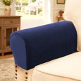 thumbnail image 2 of Sentmoon Office Chair Arm Covers Sofa Arm Covers Elastic Sofa Armrest Covers Thickened and Protective Covers for Home Furnishings Casual Solid Color Armrest Covers Sofa Decorations, 2 of 7
