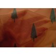 thumbnail image 3 of oneOone Cotton Silk Fabric Tree Ikat Printed Fabric 1 Yard 42 Inch Wide, 3 of 3
