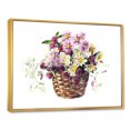 thumbnail image 2 of Designart Bouquet From Meadow Flowers In The Basket FLOAT FRAME WALL ART, 2 of 4