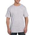 thumbnail image 1 of Hanes Men's Short Sleeve Beefy-T Pocket T-Shirts, Ash, Large, 1 of 1
