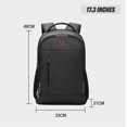 thumbnail image 1 of SWISS MILITARY Men Laptop Backpack 17.3 Inch Fashion Business Backpack School Waterproof Usb Large Capacity Bag  (backpack17.3-inch), 1 of 7