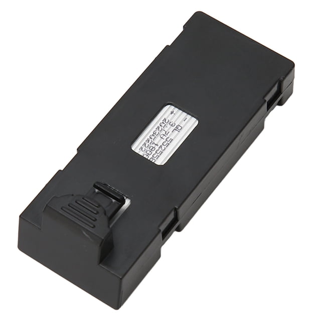 Quadcopter Drone Lithium Battery, 1800mAh Compact Plastic Case Rechargeable Portable 3.7V Drone Backup Battery For E88 For P1