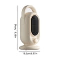 thumbnail image 2 of WIFKLSIIPG Desktop Heater Small Hot Fan Household 110V High Power Vertical Foot Warmer Heater, 2 of 7