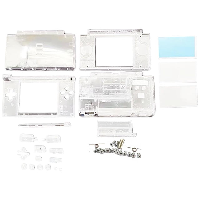 NDSL Full Replacement Housing Shell Screen Lens Buttons for Nintendo DS Lite